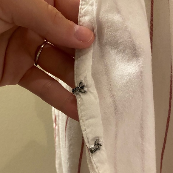 Abercrombie & Fitch pinstripe romper - Picture 6 of 7